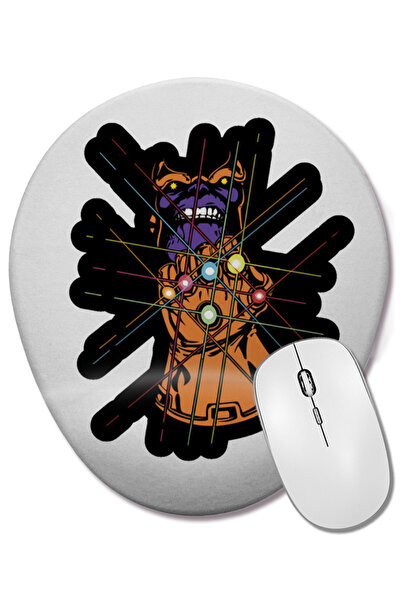 BASKI DÜNYASI Mouse Pad oval cu suport pentru încheietura mâinii Inglourious Basterds