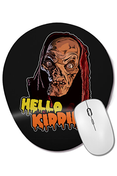BASKI DÜNYASI Crypt Keeper Hello Kiddies Mouse Pad oval cu suport pentru înch...