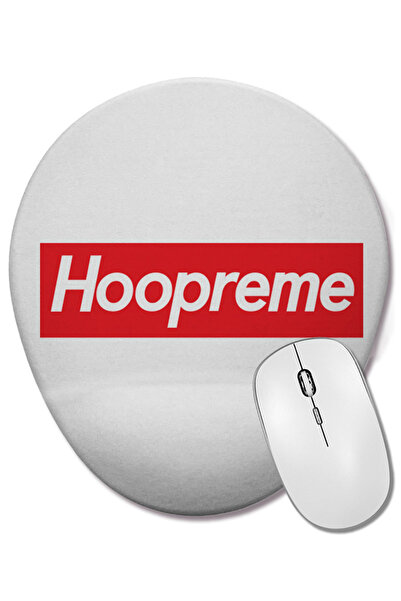 BASKI DÜNYASI Mouse Pad oval Hoopreme cu suport pentru încheietura mâinii