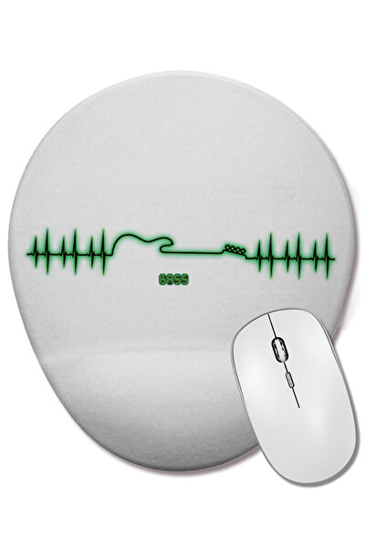 BASKI DÜNYASI Mouse Pad oval cu suport pentru încheietura mâinii