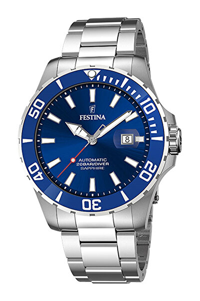 FESTİNA Mens Watch F20531/3, Automatic, 44mm, 20ATM