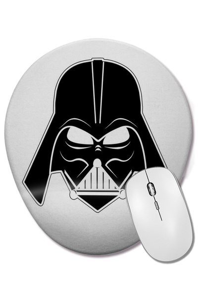 BASKI DÜNYASI Star Wars Darth Vader Sword of Light Pad oval pentru mouse cu suport pentru încheietura mâinii