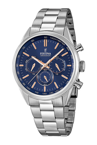 FESTİNA Ceas bărbătesc F16820/A, cuarț, 44mm, 5ATM