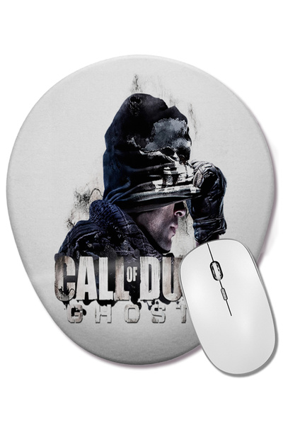 BASKI DÜNYASI Mouse Pad oval Call of Duty cu suport pentru încheietura mâinii