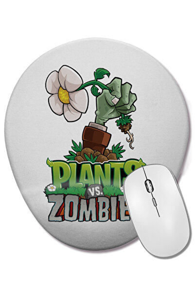 BASKI DÜNYASI Plantas vs Zombies Οβάλ ποντίκι με υποστήριξη καρπού