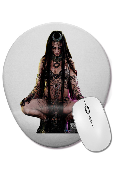 BASKI DÜNYASI Mouse Pad oval Enchantress cu suport pentru încheietura mâinii