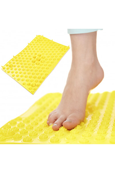 Generic دواسة تدليك القدم لون اصفر