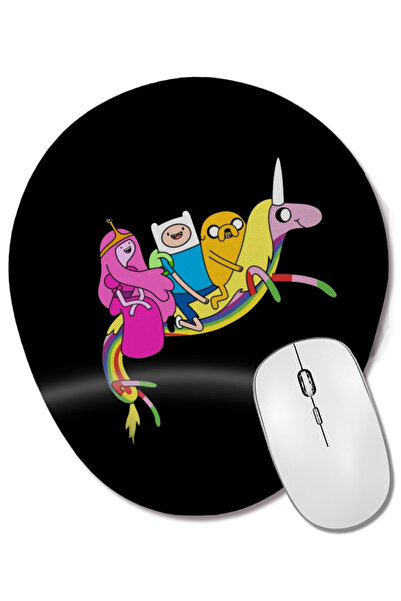 BASKI DÜNYASI Mouse Pad oval cu suport pentru încheietura mâinii Adventure Ti...