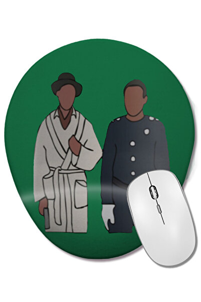 BASKI DÜNYASI Troy și Abed în dimineața acea Mouse Pad oval cu suport pentru ...