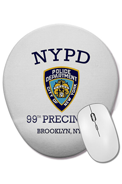 BASKI DÜNYASI 99th Precinct Brooklyn Ny 01 Οβάλ ποντίκι με υποστήριξη καρπού