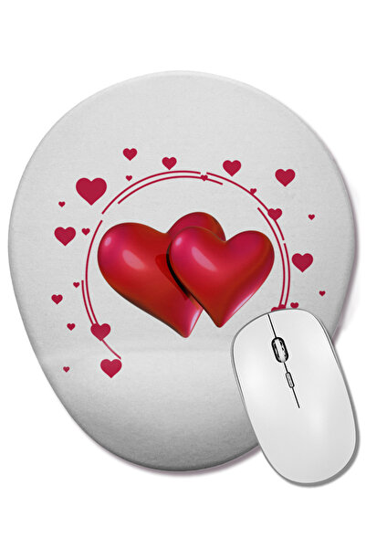 BASKI DÜNYASI Δώρο για την Ημέρα του Αγίου Βαλεντίνου 0234 Οβάλ ποντίκι με υπ...