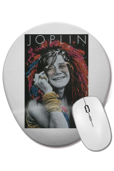 BASKI DÜNYASI Mouse Pad oval Joplin cu suport pentru încheietura mâinii