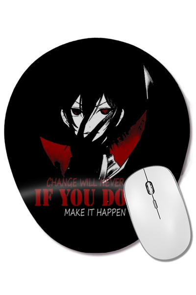BASKI DÜNYASI Mouse Pad oval cu suport pentru încheietura mâinii Code Geass L...