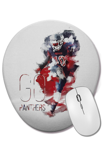BASKI DÜNYASI Mouse Pad oval Go Panthers cu suport pentru încheietura mâinii