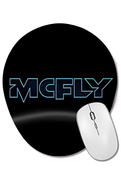 BASKI DÜNYASI Mcfly 02 Mouse Pad oval cu suport pentru încheietura mâinii
