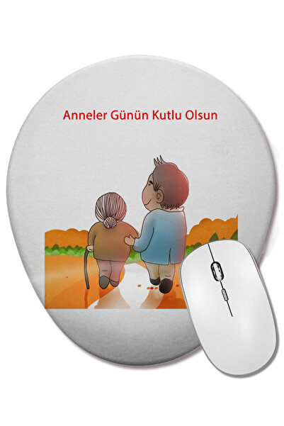 BASKI DÜNYASI Δώρο για την Ημέρα της Μητέρας 05 Οβάλ ποντίκι με υποστήριξη κα...