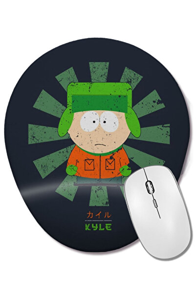 BASKI DÜNYASI South Park Kyle Retro Ιαπωνικό οβάλ ποντίκι με υποστήριξη καρπού