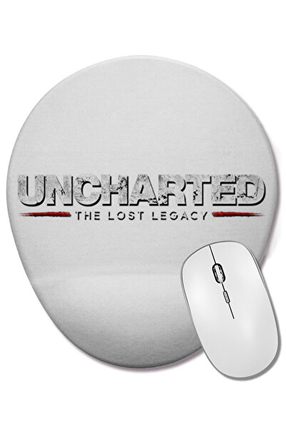 BASKI DÜNYASI Mouse Pad oval cu suport pentru încheietura mâinii cu logo-ul U...