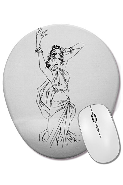 BASKI DÜNYASI Οβάλ ποντίκι με υποστήριξη καρπού Ravnos