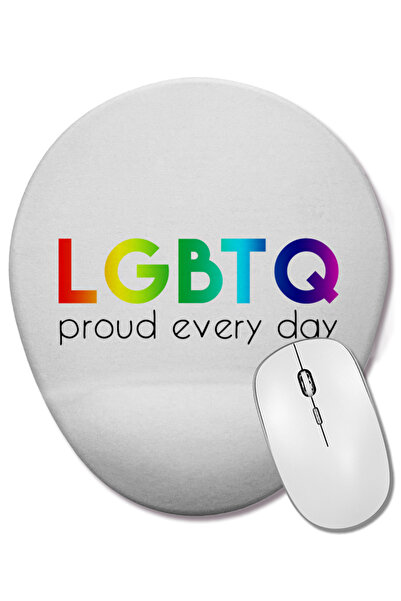 BASKI DÜNYASI Pride LGBTQ Proud Every Day Pride Οβάλ ποντίκι ποντικοπολιτείας...