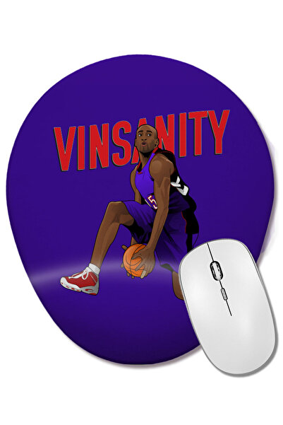 BASKI DÜNYASI Vince Carter Este un mouse pad oval Vinsanity cu suport pentru ...
