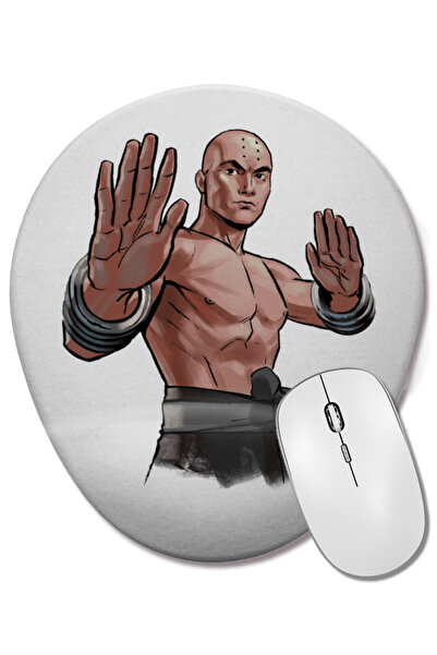 BASKI DÜNYASI Mouse Pad oval Gordon Liu cu suport pentru încheietura mâinii