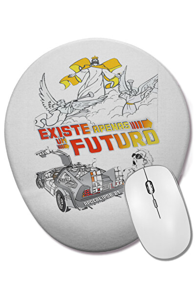 BASKI DÜNYASI Mouse Pad oval King De Volta Para O Futuro cu suport pentru înc...