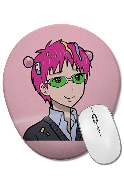 BASKI DÜNYASI Saiki Kusuo No Psi Nan Saiki Kusuo Party Mouse Pad oval cu supo...