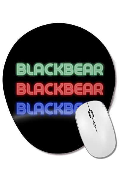 BASKI DÜNYASI Blackbear Blackbear Blackbear Mouse Pad oval cu suport pentru î...