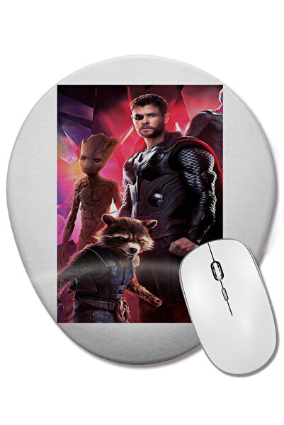 BASKI DÜNYASI Οβάλ ποντίκι ποντικοπολίτης με υποστήριξη καρπού THOR GROOT E ROCK