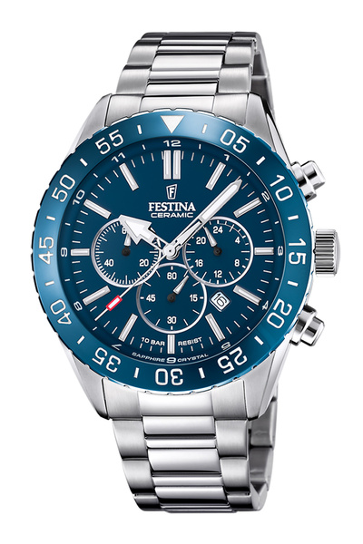 FESTİNA Ανδρικό Ρολόι F20575/2, Quartz, 44mm, 10ATM