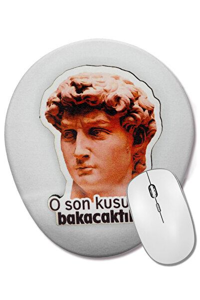 BASKI DÜNYASI Mouse Pad oval cu suport pentru încheietura mâinii, care ar fi ...