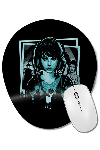 BASKI DÜNYASI Life Is Strange Bilek Destekli Oval Mouse Pad