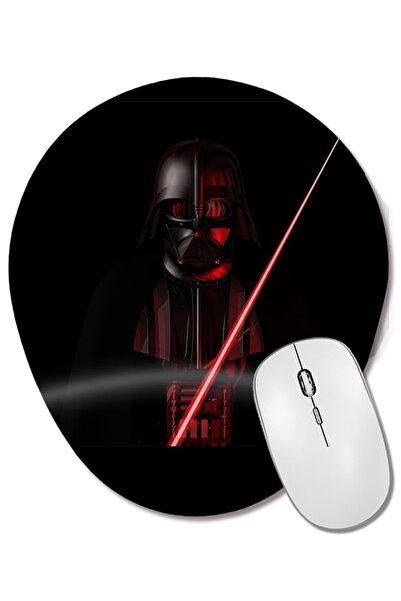 BASKI DÜNYASI Mouse Pad oval Star Wars Coffee cu suport pentru încheietura mâ...