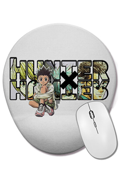 BASKI DÜNYASI Mouse Pad oval cu suport pentru încheietura mâinii Hunter X Hun...