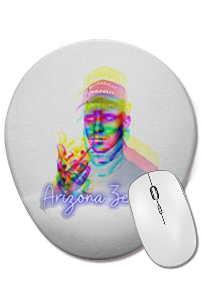 BASKI DÜNYASI Mouse Pad oval Arizona Zervas cu suport pentru încheietura mâinii