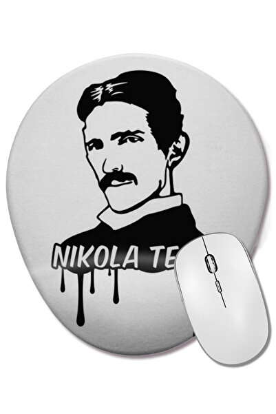 BASKI DÜNYASI Οβάλ ποντίκι με υποστήριξη καρπού Nietzsche