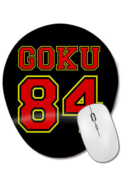 BASKI DÜNYASI Mouse Pad oval Dragon Ball Z Goku Number Varsity cu suport pent...