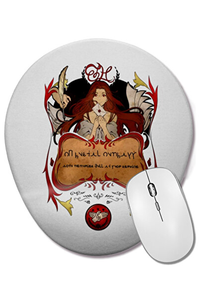 BASKI DÜNYASI Violet Evergarden - Mouse Pad oval cu suport pentru încheietura...