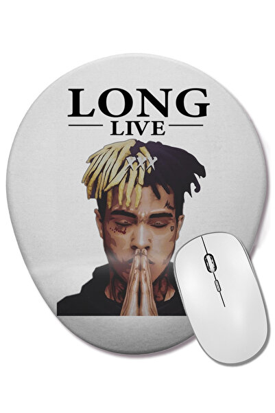BASKI DÜNYASI Tentacion Vida Longa Long Live Mouse Pad oval cu suport pentru ...