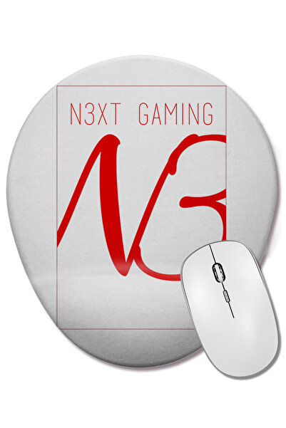 BASKI DÜNYASI N3 Casual 3 Οβάλ ποντίκι με υποστήριξη καρπού