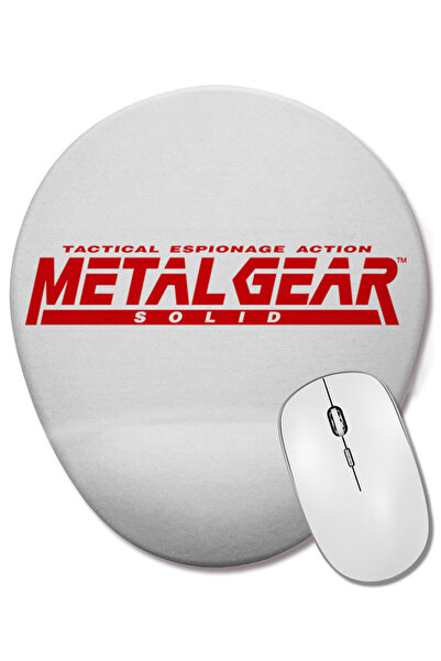 BASKI DÜNYASI Mouse Pad oval Metal Gear Solid cu suport pentru încheietura mâ...