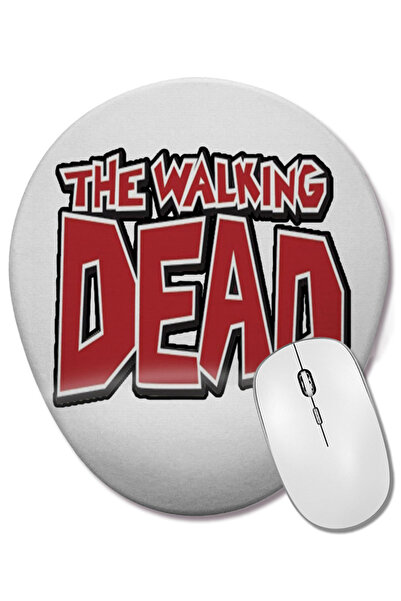 BASKI DÜNYASI Mouse Pad oval cu suport pentru încheietura mâinii Do The Walki...