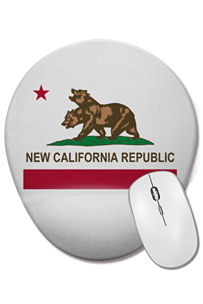 BASKI DÜNYASI Mouse Pad oval Fallout New California Republic cu suport pentru...