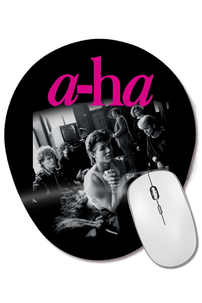 BASKI DÜNYASI Οβάλ ποντίκι με υποστήριξη καρπού Aha Music Group
