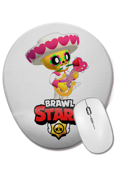 BASKI DÜNYASI Brawl Stars Serenadçı Poco Οβάλ ποντίκι με υποστήριξη καρπού