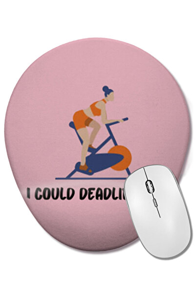 BASKI DÜNYASI Covoraș de mouse oval cu suport pentru încheietura mâinii, cu c...