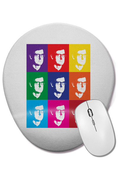 BASKI DÜNYASI Луис Тероу, Анди Уорхол, Билек, поддържана овална подложка за м...