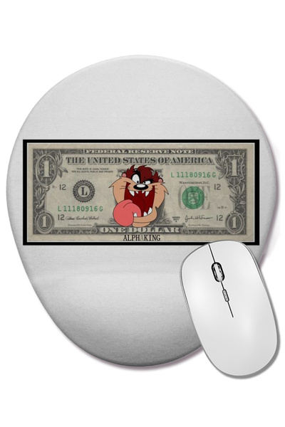 BASKI DÜNYASI Οβάλ ποντίκι με υποστήριξη καρπού Tasmanian Devil