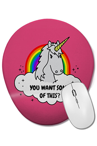 BASKI DÜNYASI Unicornul răzbunator vrea unul de aceste mouse pad-uri ovale cu...